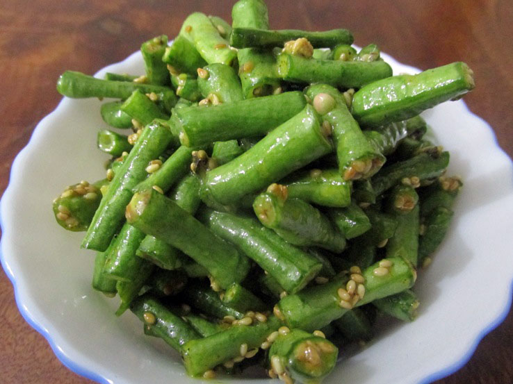 long beans salad