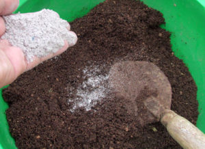 Wood ash helps to bring down acidity level.