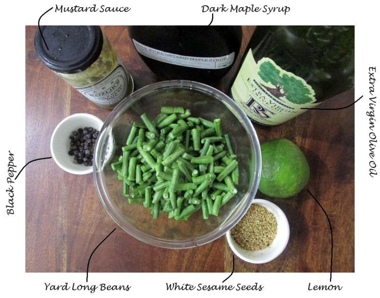 long bean salad ingredients