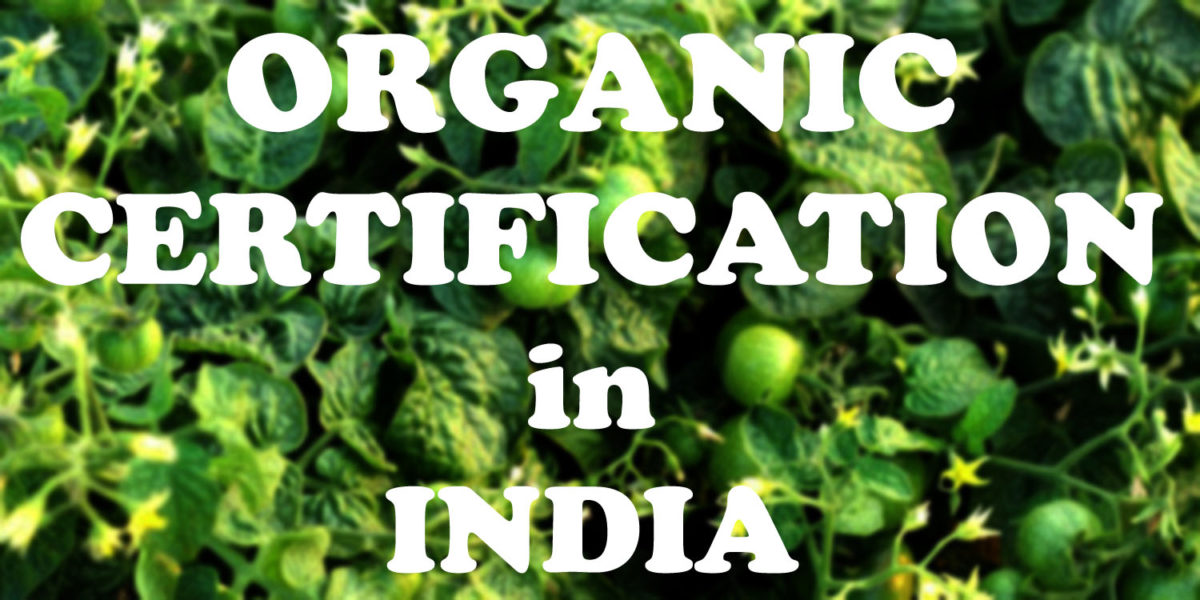 organic certification in India