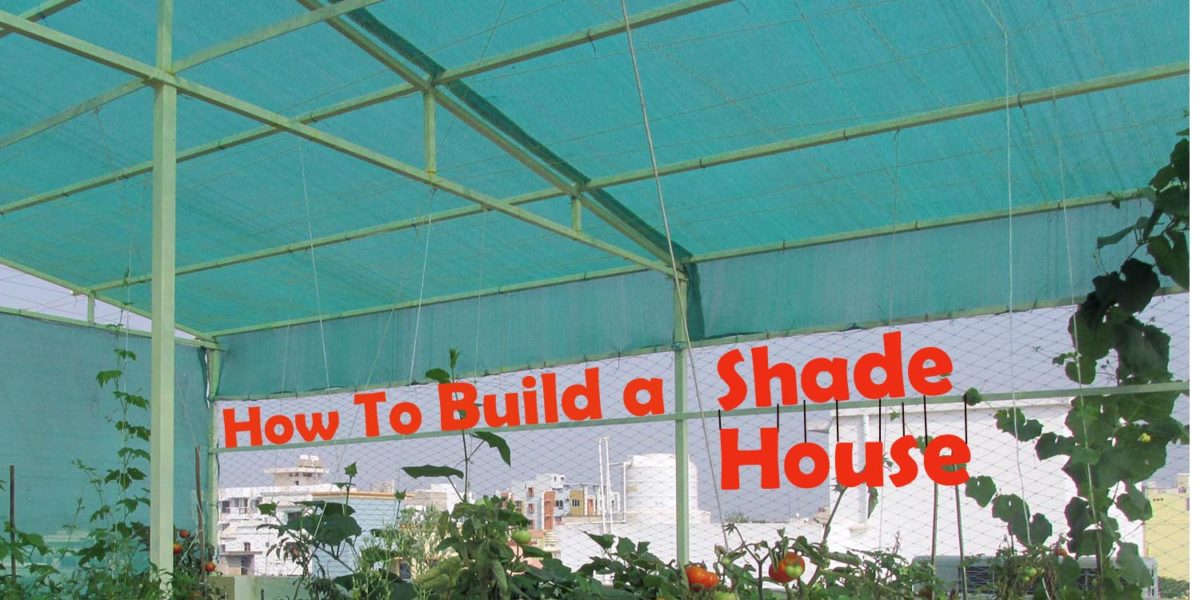 How to build a shade house